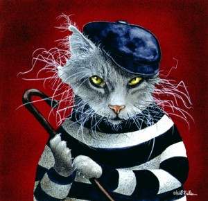 The Cat Burgler by Will Bullas